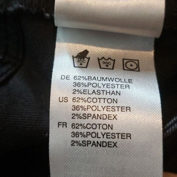 Articles of Society Halley High Rise Black Coated Jeans Size 26 - Picture 9 of 9